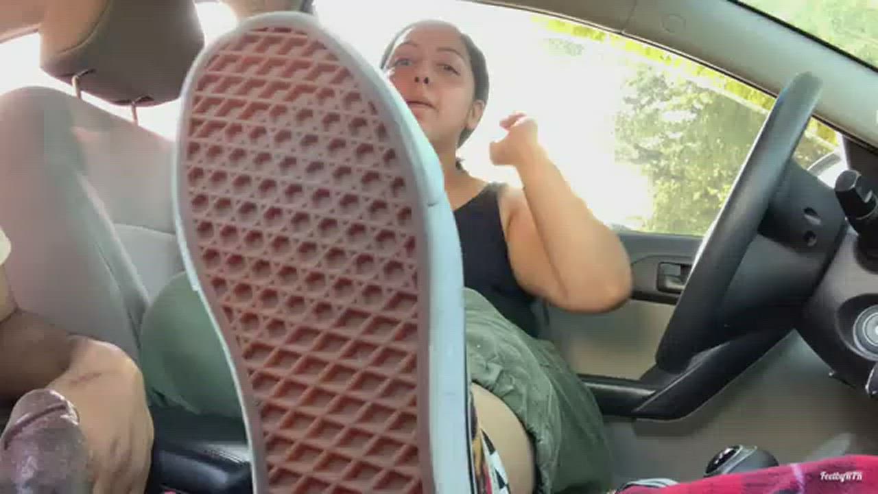 Feet Feet Fetish Footjob Public gif