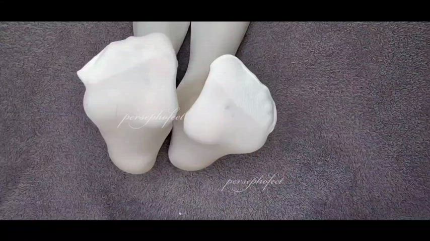 feet feet fetish foot foot fetish nylon nylons onlyfans soles stockings tights gif