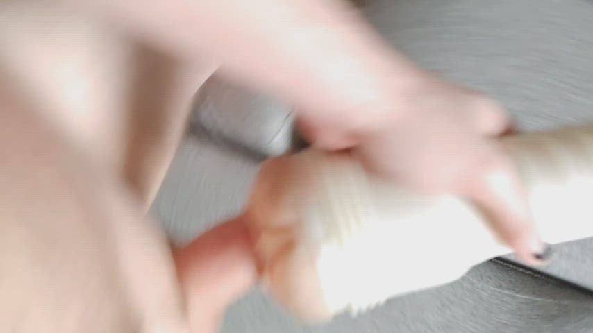 cock fleshlight male masturbation masturbating penis sex toy gif