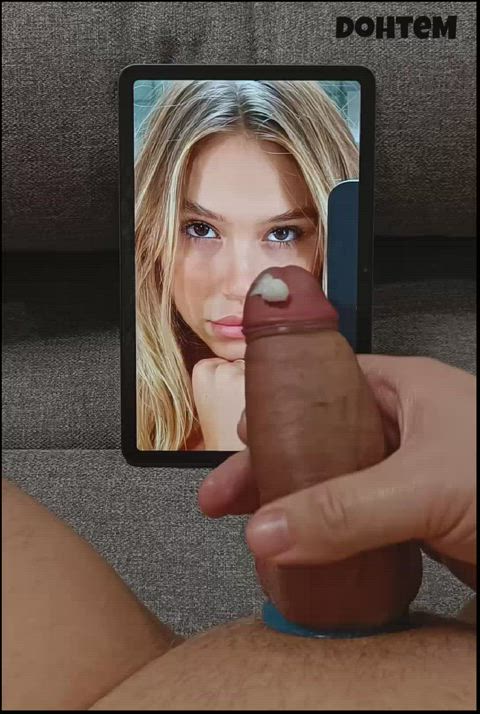 alexis ren babecock big dick celebrity edging jerk off male masturbation tribute