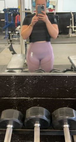 Gym Pussy Pussy Lips gif