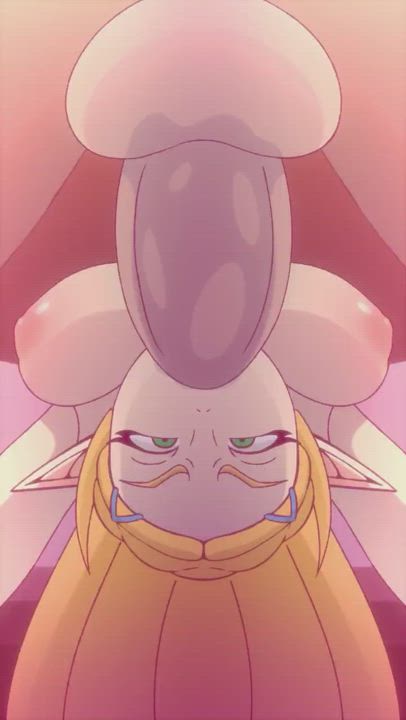 Zelda gets a throatpie (HMioKun) [Legend of Zelda]