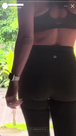 big ass leggings milf gif