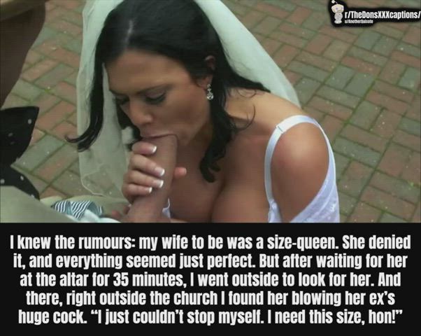 She’ll join me by the altar afterwards…