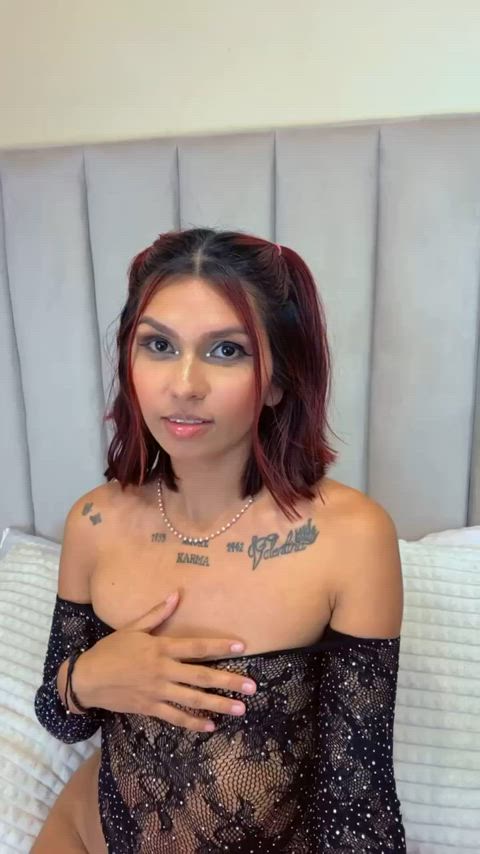 amateur brunette camsoda chaturbate cute latina small tits gif