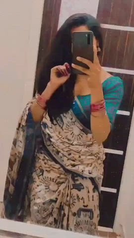 bangladeshi desi saree gif