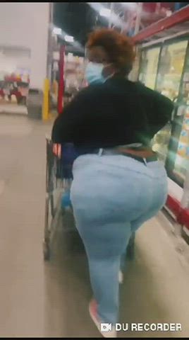 Ass Big Ass Booty Intense Jeans Monster Girl SSBBW Thick gif