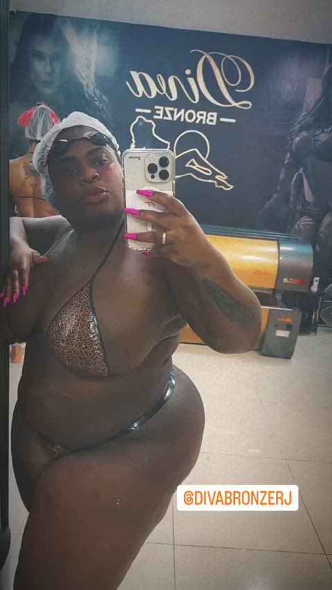 ass bbw big ass big tits bikini brazilian celebrity ebony gif