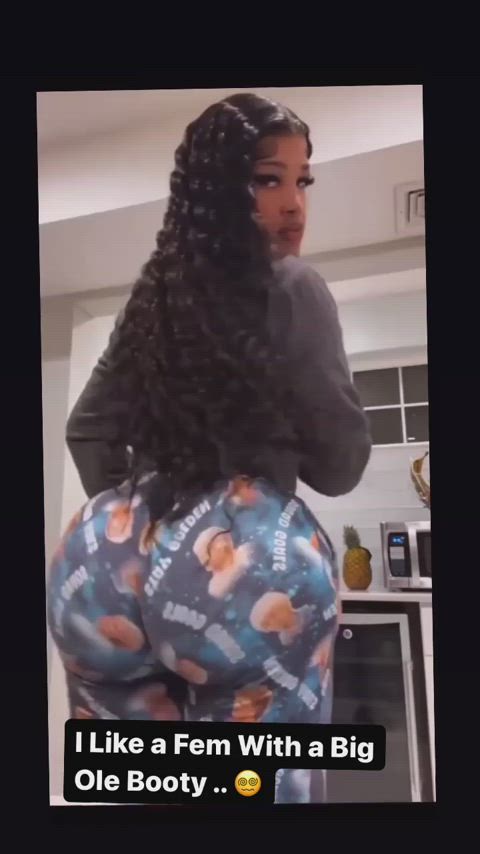 big ass bubble butt dancing ebony femboy huge ass lightskinned phat ass thick twerking