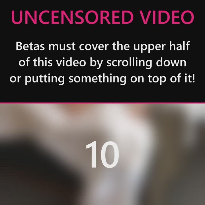 Cover the upper half of this video yourself!