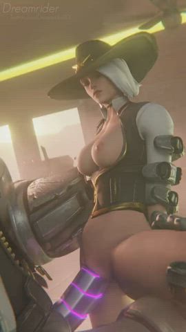 Ashe gets fucked by B.O.B (Sound Update) (Dreamrider) [Overwatch]