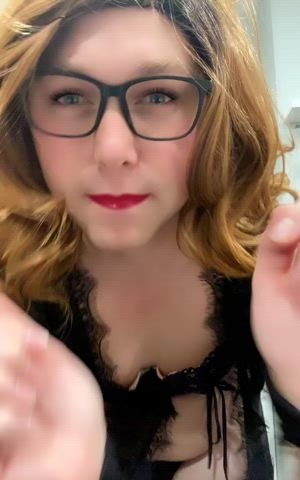 ass crossdressing sissy gif