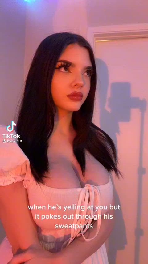 big tits dress tiktok tik-tok gif