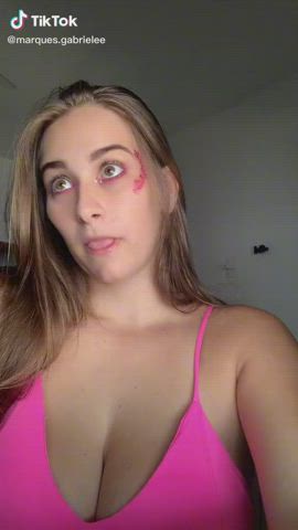 Bikini Boobs Cleavage TikTok gif