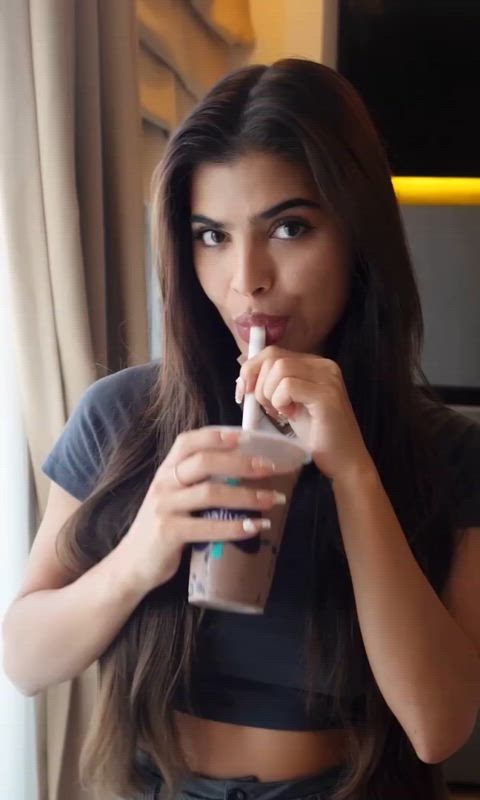 Would you let a brown girl suck on your straw?