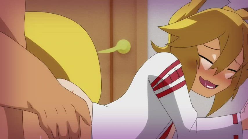 Animation Anime Cartoon Cute Doggystyle Hentai Tail Plug Tiny Waist Virgin gif