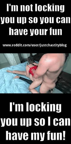 The first thing you need to learn as a cuckold, it's for her fun and your fun comes