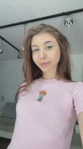 nsfw petite tits gif