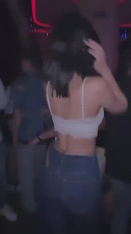 Ass Brunette Dancing gif