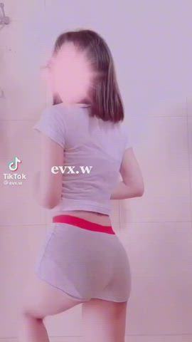 Ass Big Tits Dancing Sister TikTok gif