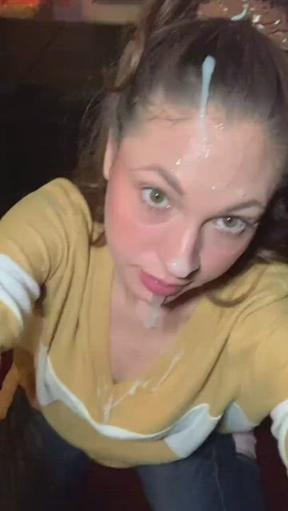 Cum Cumshot Facial gif