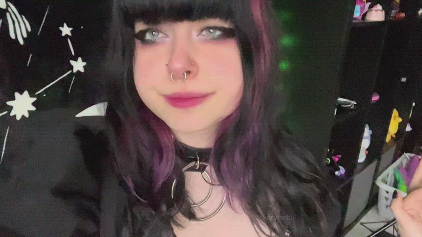 Amateur Big Ass Big Tits Goth Porn GIF by xcrybebi