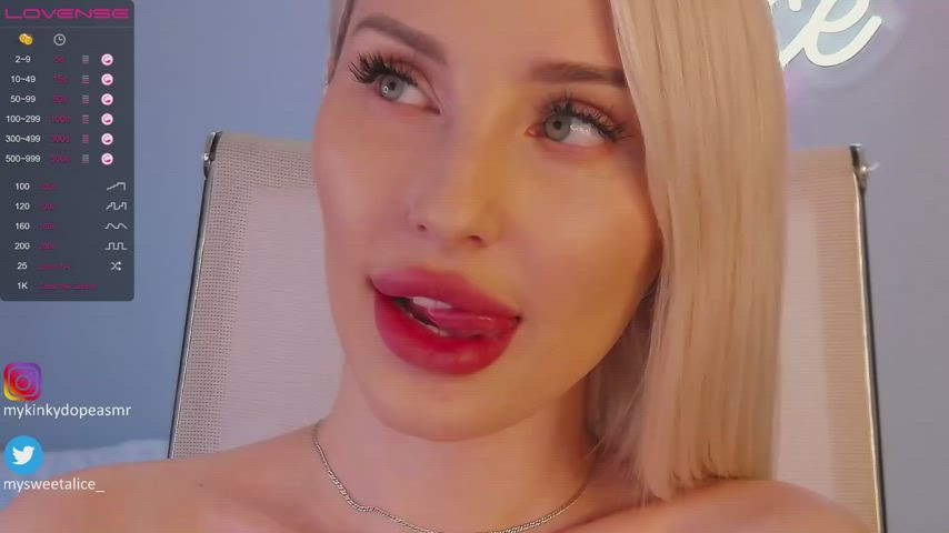 amateur blonde camgirl tongue fetish webcam gif