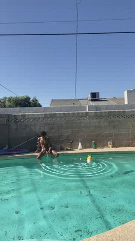 Poolside