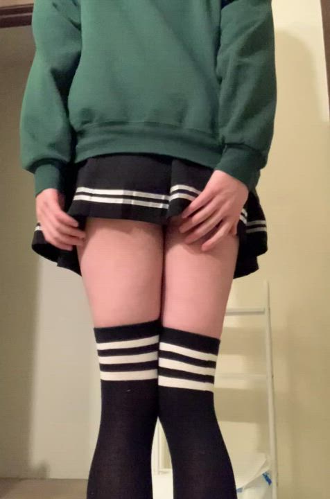 Schoolgirl 😉 or am I a schoolboy 😖