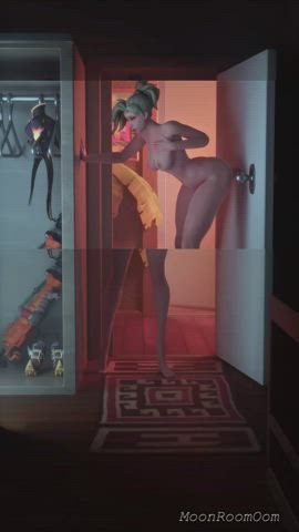 Mercy home alone ( MoonRoomOom )[Overwatch]