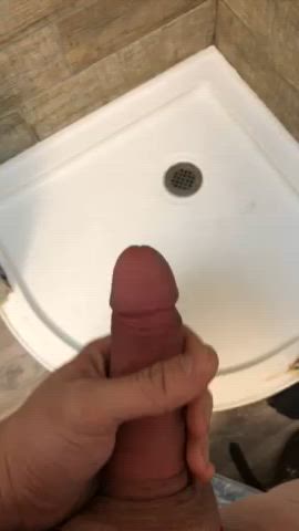 amateur cock masturbating solo gif