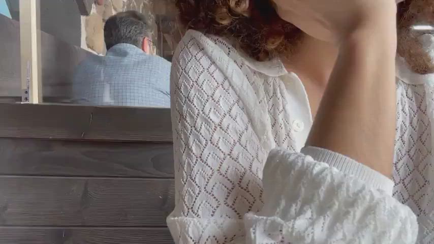 amateur boobs public gif