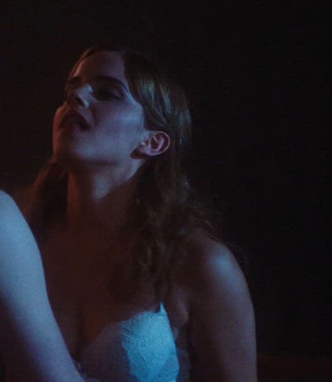 celebrity emma watson female groping underwear gif