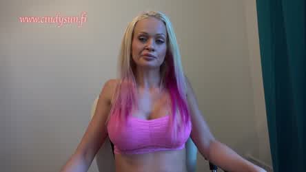 Cindy Sun Finnish Talk Pink Bra