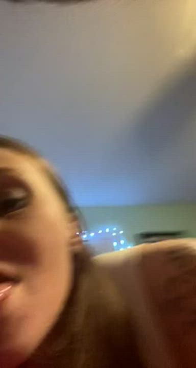 She licks and sucks cock for epic facial