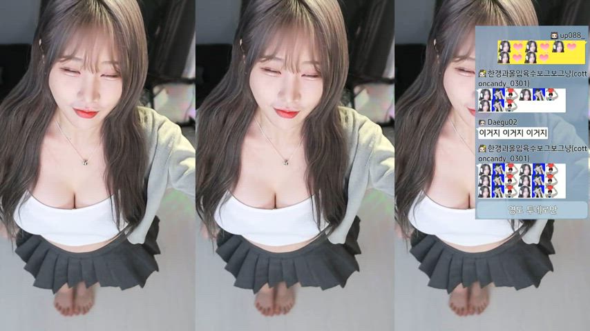 asian big tits dancing korean gif