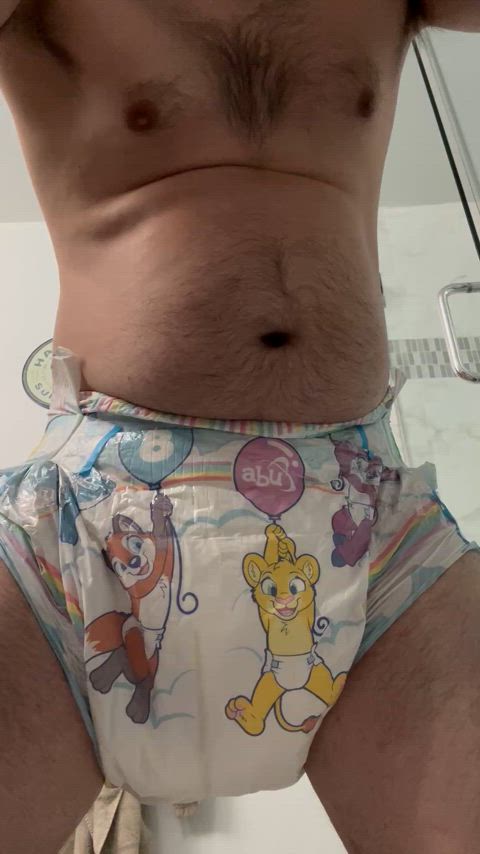 Nothing beats the feeling of a warm wet diaper!