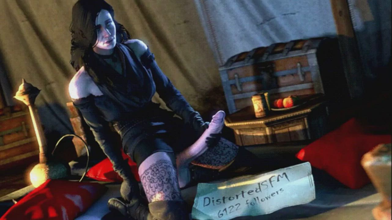 Futa yennefer Fap (distortedsfm) [the witcher]