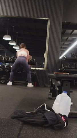 ass gym leggings legs sport gif