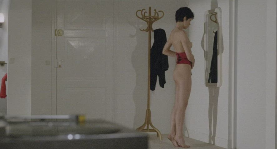 Celebrity Cinema French Nudity Short Hair gif