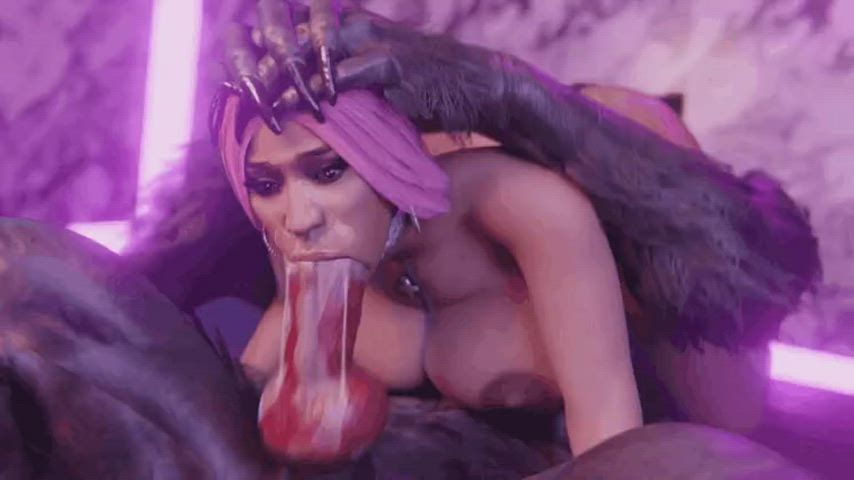 big ass big tits blowjob deepthroat nicki minaj gif