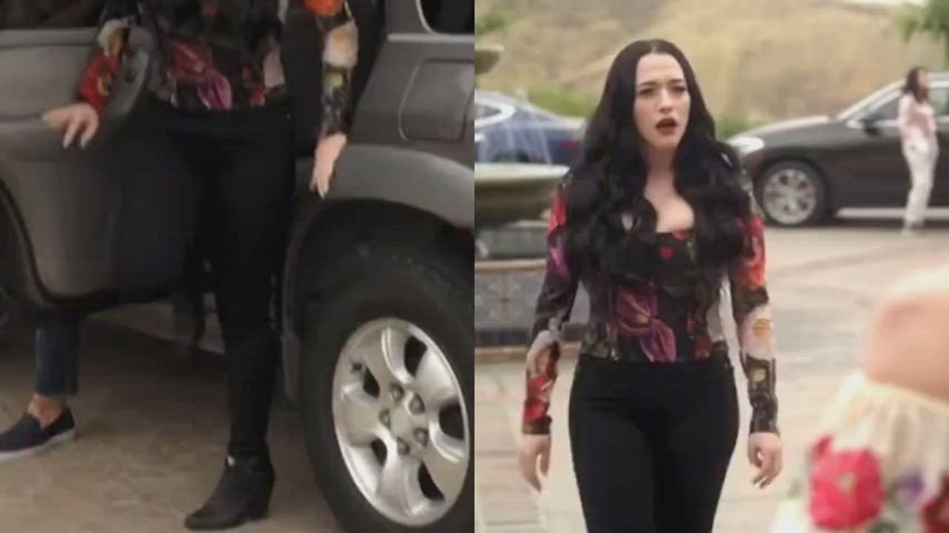 Ass Big Ass Big Tits Booty Brunette Busty Kat Dennings Thick gif