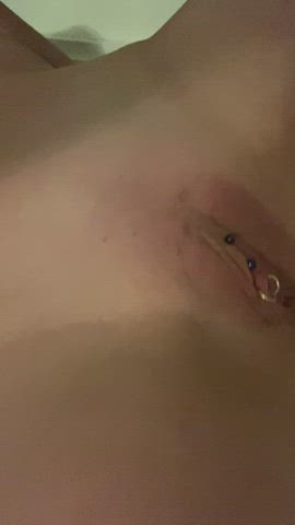 This slut's pierced pussy and asshole are desperate for attention