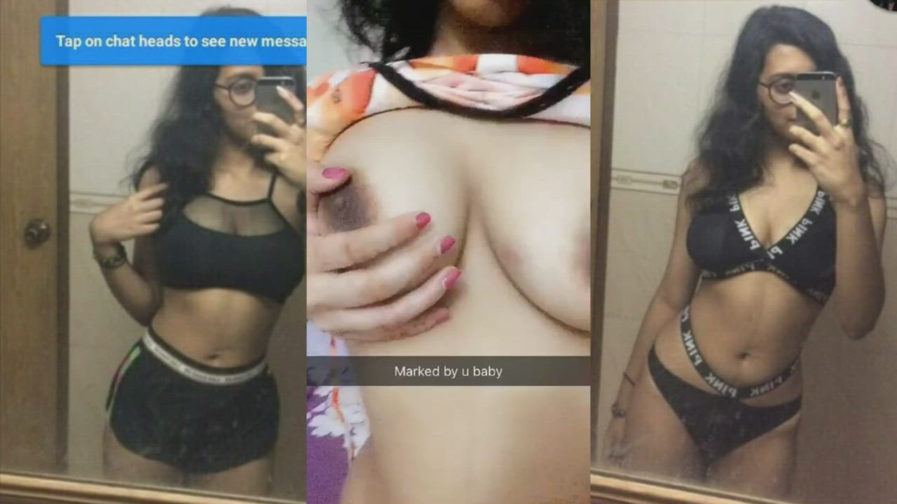 30 IMAGES + 10 VIDEOS OF Cute Busty Bengali Babe In horny mood Teasing/Giving Her