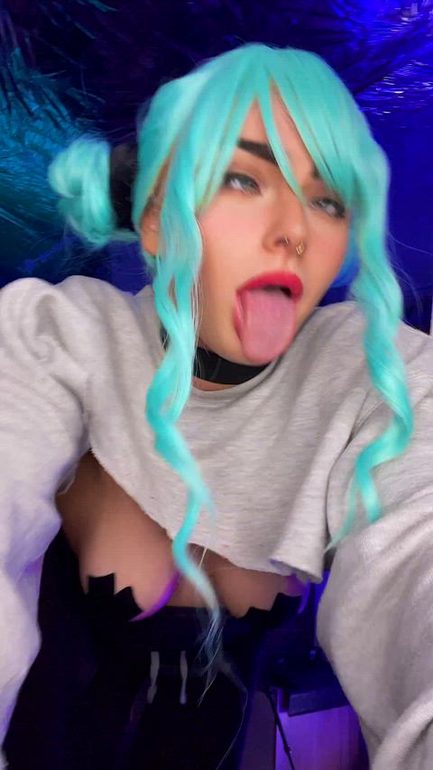 Ahegao GIF by rainbowjuice