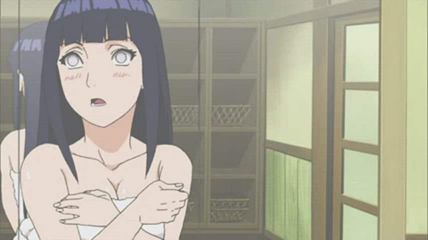 animation ass hentai hinata komine naruto gif