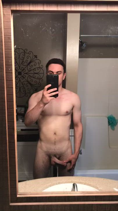 Gay Jock Mirror gif