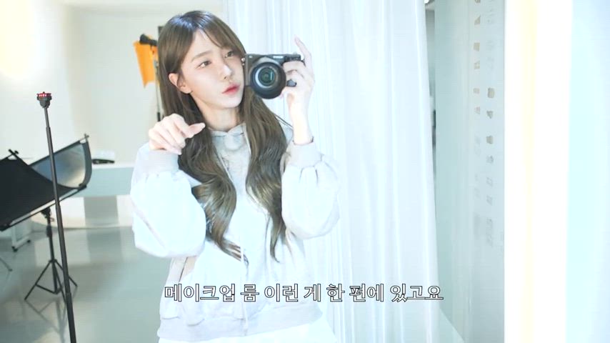 asian korean photoshoot gif