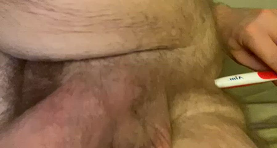 Hairy Masturbating Moaning gif