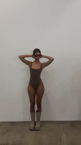 big ass model swimsuit gif